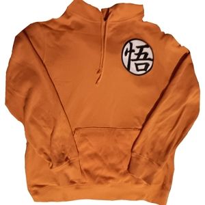 Orange Goku Pull Over Hoody